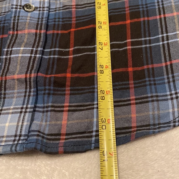 NWT GAP Size Large Fitted Plaid Button Down Shirt 100% Cotton - Picture 6 of 6